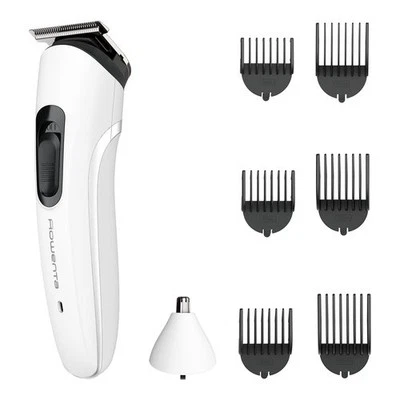 Rowenta Regolabarba Trim & Style 8in1 Ricaricabile White e Black TN8934 - Immagine 1 di 2