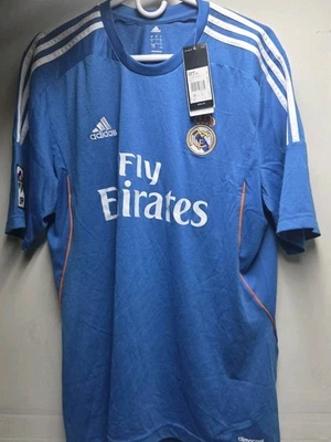 2013 - 2014 Real Madrid Cristiano Ronaldo #7 Away Blue Soccer Jersey Large L - Image 1 of 4