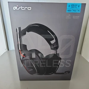 Astro A50 Gaming Headset Wireless - Black/Red w/ MixAmp TXD -Read Description - Picture 1 of 8