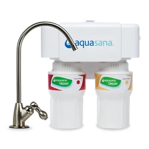 Aquasana AQ-5200.55 Under Sink Water Filter System Reduces PFAS, Lead, Chlorine - Picture 1 of 4