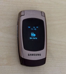 Samsung SGH-X500 Vintage Klapphandy Gold Geprüft, Händler, Garantie Sehr Selten - Bild 1 von 3