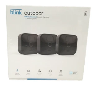 Sealed Blink Outdoor 3rd Gen. 3-Camera Security System - Picture 1 of 7