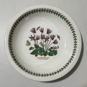 NEW Portmeirion Botanic Garden Low Bowl, Soup,Pasta, Salad 8.75”/22.5cm CYCLAMEN - Picture 1 of 7