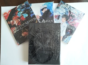 Libro de Arte Jujutsu Kaisen ANIMACIÓN CLAVE Vol.0 1 2 con Caja Ilustración Limitada Raro - Imagen 1 de 14