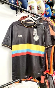 CAMISETA ADULTO RETRO CENTENARIO 100 AÑOS NEGRA SELECCION COLOMBIA TRIKOT -REPL - Bild 1 von 6