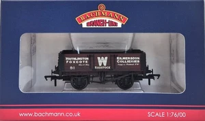 Bachmann 37-065 5 Plank Open Wagon 91 in Writhlington Livery - Factory Weathered - Picture 1 of 2