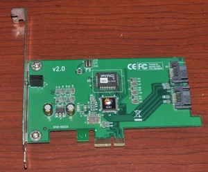 SIIG SATA II PCIe Controller Two Port SC-SAER12-S2 READ!!! - Picture 1 of 4