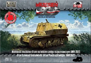 FTF 124 8cm Schwerer Granatwerfer34 auf Panzerspahwagen AMR 35(f) Maßstab 1/72 - Bild 1 von 1