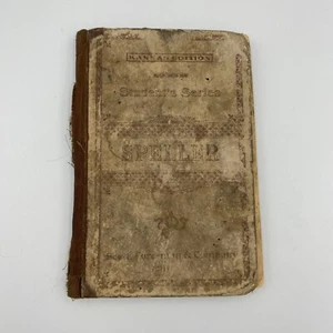 Antique 1897 Student's Series Speller School Book-Kansas Edition-Complete - Bild 1 von 7
