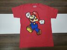 T-shirt graphique rouge Super Mario taille Petite Nintendo Jumping Tee Crew manches courtes
