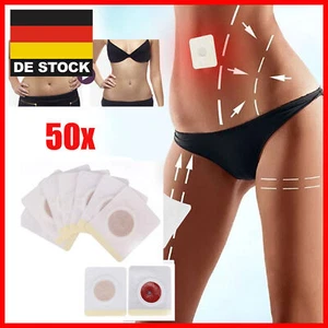 50 Stück Bauch Abnehmpflaster Patch Bauch Gewichtsverlust Hot Damen Neu - Bild 1 von 17