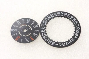 Seiko 0160273S  day and date disk  , NO  screw                 - 19508 - Imagen 1 de 2