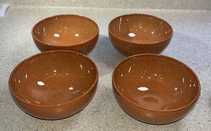 H24~ Lot de 4 BOLS À RIZ PIMENT DENBY FIRE 5" par 2 1/2" Paprika - Photo 1/5