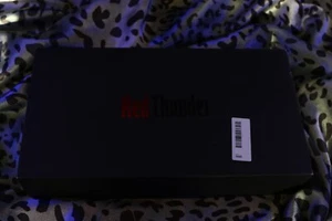 Red Thunder Retro Keyboard RGB LED Backlighting Unwanted Present - Photo 1/5