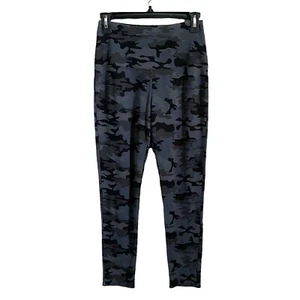 Rachel Zoe Leggings Women’s Size S Gray Camo High Waist Ponte Knit Tummy Control - Picture 1 of 8