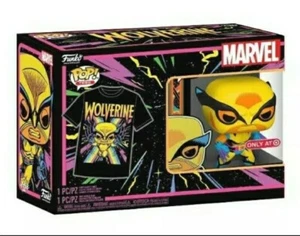 FUNKO POP! X-MEN CLASSIC WOLVERINE BLACKLIGHT #802 SIZE MEDIUM - Picture 1 of 1