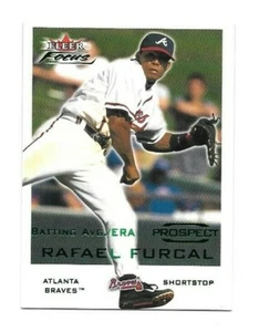 2001 Fleer Focus Baseball Green Rookie Rafael Furcal Braves 51/285 #238 - Bild 1 von 2