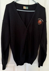 Suéter de Colección Baltimore Baseball Club Usher Abotonado Negro Pequeño Camden Yardas - Imagen 1 de 5