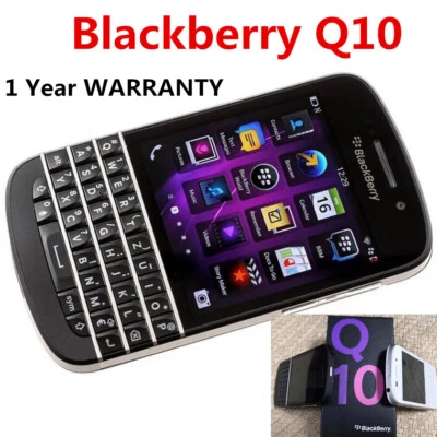 Smartphone Blackberry Q10 16GB BlackBerryOS 4G Desbloqueado Original-  Foto 1 de 4