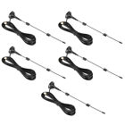 5PCS SMA‑M 2.4G Antenna With Router Magnetic Base External Extension For YAE HEE