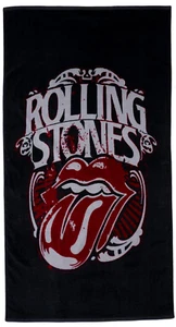 The Rolling Stones Rock Band Cotton Blend Quick Dry Beach Towel, 34" X 64" - Picture 1 of 3