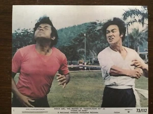 BRUCE LEE : CINEMA LOBBY CARD PHOTO FOR THE MOVIE “FISTS OF FURY” (Reproduction) - Picture 1 of 4