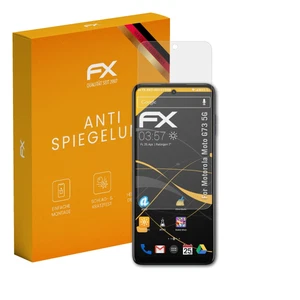 atFoliX 3x Panzerfolie für Motorola Moto G73 5G Schutzfolie matt&stoßfest Folie - Bild 1 von 8