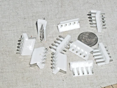 10 NEW JST 5 PIN POS .156 3.96 B5P-VH MATE N LOCK IN IDC PCB PC BOARD HEADER USA - Image 1 of 4