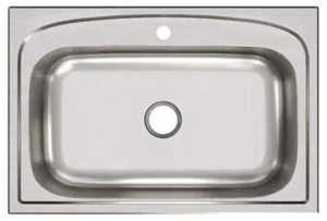 Elkay Pergola 33"x22"x9" Stainless Steel Drop-In Sink - Picture 1 of 1