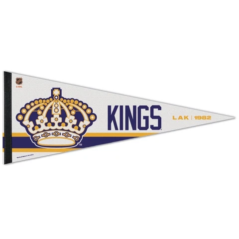 LOS ANGELES KINGS SPECIAL EDITION ROLL UP PREMIUM FELT PENNANT 12"x30" WINCRAFT Cover