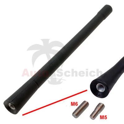 Short Rod Antenna Sport Aerial Rod For BMW E81 E87 E88 Z3 Z4 E46 E85 E86 E89 - Image 1 of 2