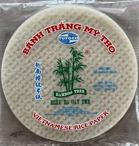 BAMBOO TREE Reispapier 28cm für Frühlingsrollen Sommerrolle 340g - Bild 1 von 8