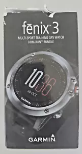NEU OPEN BOX - Garmin Fenix 3 Multisport Training GPS-Uhr - schwarz - Bild 1 von 3