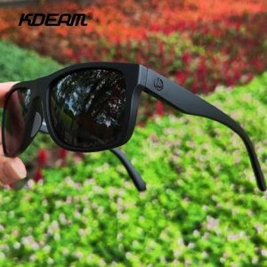 Gafas de sol polarizadas deportivas unisex KDEAM cuadradas para conducir al aire libre gafas de pesca - Imagen 1 de 40