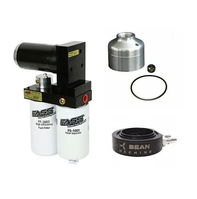 Bomba de elevación FASS 165 GPH cárter filtro de combustible derivación para Chevy GMC Duramax 2001-2010  Foto 1 de 4