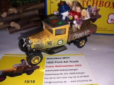 Matchbox MoY Code 2 XMas-Modell Ford AA umgebaut blaue Box  1 von 9 - Bild 1 von 4