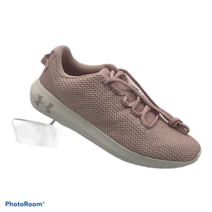 NWOB Women’s Under Armour Pink Ripple Sneakers Size 11 Number 3021490-600 - Picture 1 of 9