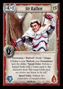 Sir Rallen - Deverenian - Warlord Saga of the Storm - Imagen 1 de 1