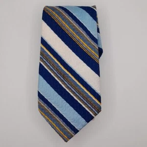 Haband Textured Diagnal Stripped Neck Tie Polyester Formal Office Buisness - Picture 1 of 7