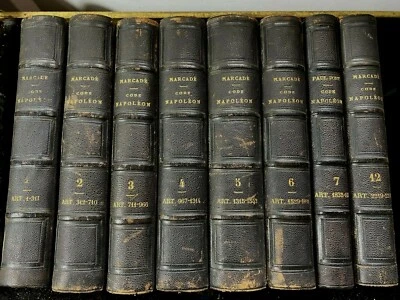 Marcadé, explication du code napoléon Delamotte 1866, 8 Volumes, incomplet… - Photo 1/4