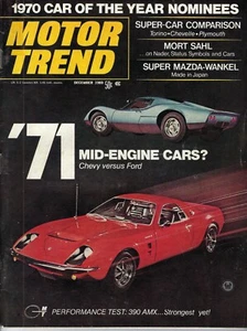 1970 musclecars-Chevelle, Torino, Road Runner, AMX, in vintage Motor Trend lot/2 - Picture 1 of 4