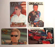 Lot of 4 Darrell Waltrip Collectible Racing Calling Cards