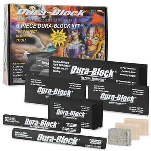 Dura Block AF44A 6 Piece Sanding Block Set AF4400 AF4401 AF4402 AF4404 AF4405 - Picture 1 of 8