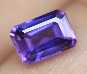 3.90 Ct Certified Natural Taaffeite Velvet purple pink Square Loose Gemstone - Picture 1 of 8