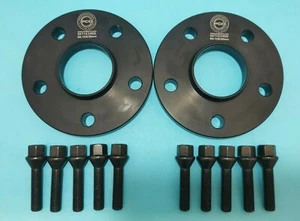 1 PAAR 20 mm Renault 5x114.3 Hubzentrische Radabstandshalter, 66,1 CB 10x Schrauben SCHWARZ - Bild 1 von 3