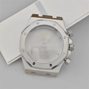Uhrenteil 42.5mm Quartz Watch Wasserfest Gehäuse für VK63 Uhrwerke - Picture 1 of 1