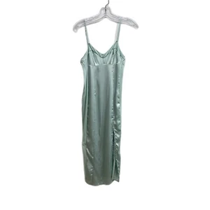 Intimate Free People City cooles Midi Schlupfkleid Gr. XS eisblau - Bild 1 von 14