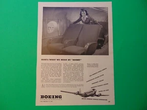 1947 BOEING Building STRATOCRUISERS art print ad - Picture 1 of 1