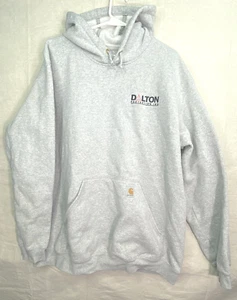 Carhartt Hoodie XL Grau Original Fit Embroidered Dalton Protection Inc Logo - Bild 1 von 11