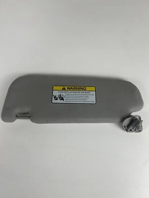 2011-2016 Kia Optima Passenger Sun Visor Mirror Right Sunvisor Gray - Image 1 of 4
